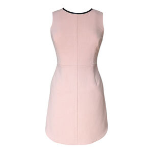 Banana Republic Sleeveless Fit & Flare Mini Dress Women's 2 Minimalist Pink